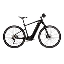 KROSS Evado Hybrid 6.0 28col férfi cross trekking elektromos kerékpár - black/gray gloss