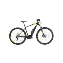 KROSS Level Boost 1.0 504 29col MTB XC elektromos kerékpár - black/lime gloss