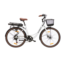 NEUZER Econelo 36V 26col női városi elektromos kerékpár - fehér
