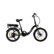 NEUZER E-Folding 20col összecsukható elektromos kerékpár - 36V/360Wh - 11col - fekete