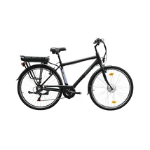 NEUZER Zagon MXUS férfi 28col túra/trekking elektromos kerékpár - első agymotor - matt fekete/szürke