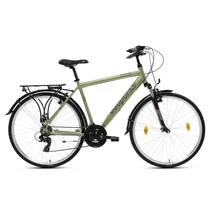 CSEPEL Traction 100 FFI 28col 21SP férfi túra/trekking kerékpár - khaki
