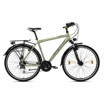 CSEPEL Traction 250 FFI 28col 24SP férfi túra/trekking kerékpár - khaki