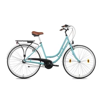 CSEPEL Weiss Manfréd 100 Női N3 28col 3 sebességes - agyváltós női városi kerékpár - 19col - türkiz