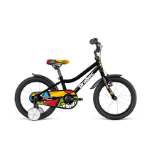 DEMA Drobec 16 2021 16" 1sp gyermek/tanuló kerékpár, black