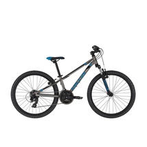 KELLYS Kiter 50 24col fiú gyermek junior MTB kerékpár - 21 sebességes - alu - Titanium Blue