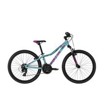 KELLYS Kiter 50 24col lány gyermek junior MTB kerékpár - 21 sebességes - alu - Turquoise