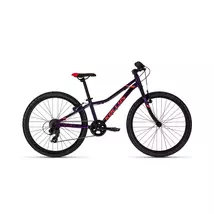 KELLYS Kiter 30 24col lány gyermek junior MTB kerékpár - 7 sebességes - merev villás - alu - Purple