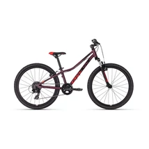 KELLYS Kiter 50 24col lány gyermek junior MTB kerékpár - 8 sebességes - alu - Dark Plum