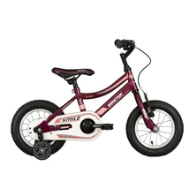 KOLIKEN Biketek Smile 12col tanulókerékpár - kontrás - bordó