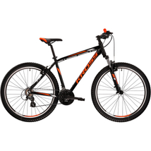 KROSS Hexagon 2.0 2022 MTB kerékpár - black / orange / grey gloss
