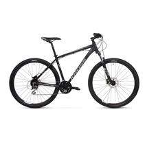 KROSS Hexagon 6.0 2022 MTB kerékpár - black / grey / graphite gloss