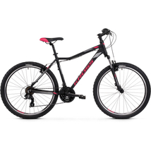 KROSS Lea 1.0 2022 26col női MTB kerékpár - black / raspberry / graphite matt