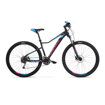 KROSS Lea 8.0 2022 női MTB kerékpár - black / pink / blue matt
