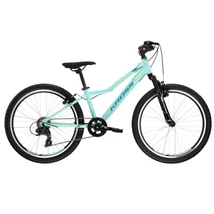 KROSS Lea JR 1.0 24col MTB lány gyermekkerékpár - aquamarine / green / mint gloss