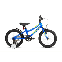 KROSS Racer 4.0 16col fiú gyermekkerékpár - blue / lime gloss