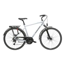 KROSS Trans 3.0 M 28col férfi túra/trekking kerékpár - grey / black gloss