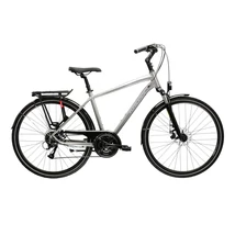 KROSS Trans 3.0 M 28col férfi túra/trekking kerékpár - silver/blue gloss