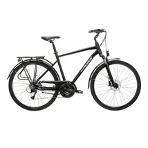 KROSS Trans 4.0 M BG 28col férfi túra/trekking kerékpár - black/grey gloss,