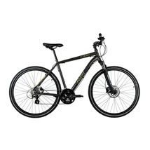 NEUZER X300 28col férfi cross-trekking kerékpár - szürkésoliva/okker matt
