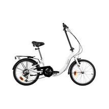 NEUZER Folding City 20col városi összecsukható kerékpár - fehér/fekete