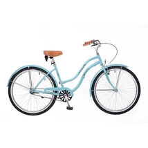 NEUZER Beach női városi / cruiser kerékpár, celeste