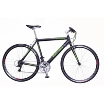 NEUZER Courier DT fitness kerékpár, fekete / zöld-szürke (matt)