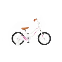 NEUZER Cruiser 16 lány gyerekkerékpár - fehér / pink
