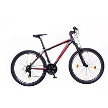 NEUZER Duster Hobby 27.5col férfi MTB hardtail kerékpár - fekete/piros-szürke