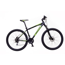 NEUZER Duster Sport Hydr férfi MTB hardtail kerékpár, fekete / zöld-szürke