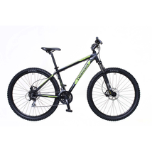 NEUZER Jumbo Sport Hydr férfi MTB hardtail kerékpár, fekete / zöld-szürke