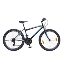 NEUZER Nelson 30 férfi MTB kerékpár, fekete / türkiz-neonzöld