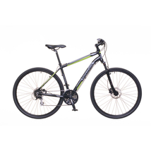 NEUZER X300 férfi cross kerékpár, fekete / zöld-szürke