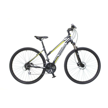 NEUZER X300 női cross kerékpár, fekete / fehér-zöld