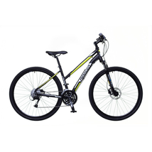 NEUZER X400 női cross kerékpár, fekete / fehér-zöld