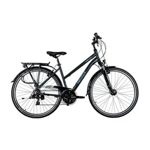 NEUZER Firenze 100 28col női túra/trekking kerékpár - antracit/neon türkiz
