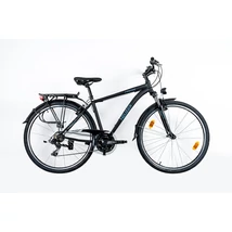 NEUZER Firenze 50 28col férfi túra/trekking kerékpár - fekete/kék-szürke matt