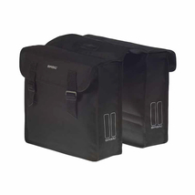 BASIL Mara Double Bag dupla oldaltáska csomagtartóra - vízlepergető - 26 liter - fekete