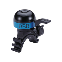 BBB MiniFit kerékpár csengő - fekete/kék