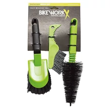 Bikeworkx kefeszett kerékpáros tisztítókészlet Bikeworkx kefeszett kerékpáros tisztítókészlet