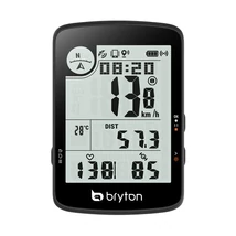 BRYTON Rider 17 E GPS kerékpár komputer Bike Radar támogatással
