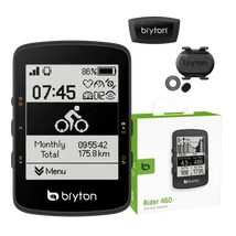 BRYTON Rider 460D GPS kerékpár komputer szett (HRM+CAD)
