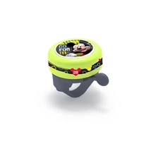 Disney Mickey egér gyermek kerékpár csengő, - neonzöld - 55 mm