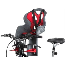 HTP DESIGN Luigino első gyerekülés homlokcsőre - világos szürke/piros