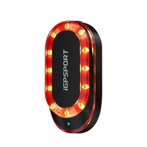 IGPSPORT SR Mini 30 Smart Radar USB hátsó lámpa radar és féklámpa funkcióval