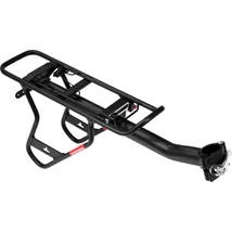 KROSS Libertyrack Carry More csomagtartó nyeregcsőre, 24-29col, alu, fekete