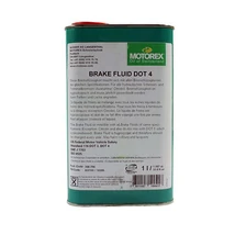 MOTOREX BRAKE FLUID DOT 4 fékfolyadék (165 celsius forráspont) 1 L
