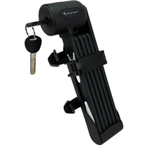 VELOTECH 970 összehajtható kerékpárlakat (collstockzár) tartóval - 97 cm - fekete