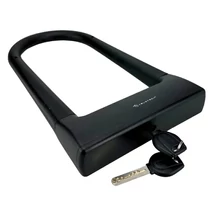 Velotech biztonsági kerékpárzár (U-lakat) - 162x282x18 mm - fekete