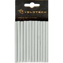 VELOTECH fényvisszaverő pálca küllőre (küllőpálca) - ezüst - 12 db